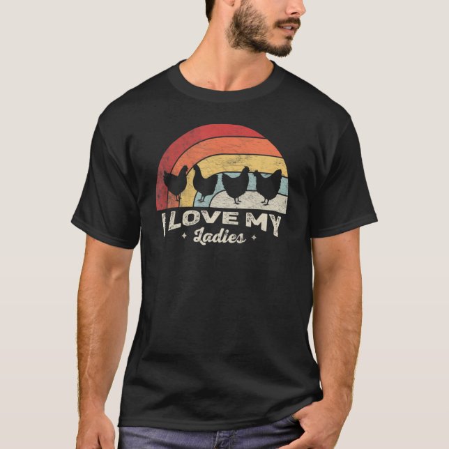 Camiseta Chicas retro vintage (Anverso)