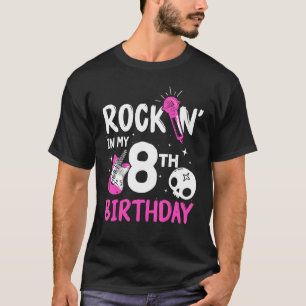 Camiseta Chicas Rockstar Estrella de rock de cumpleaños gui