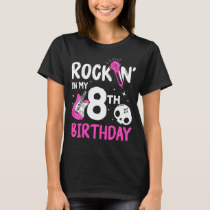 Camiseta Chicas Rockstar Estrella de rock de cumpleaños gui