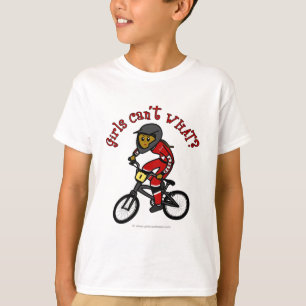 Camiseta Chicas rojos oscuros BMX