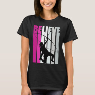 Camiseta Chicas Rosadas Creen Arquería Motivacional Archer