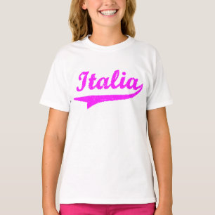 Camiseta Chicas rosados italianos (campanero negro)