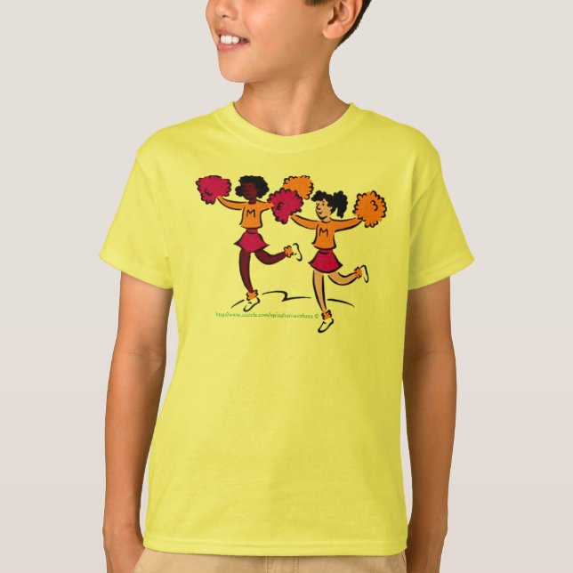 Camiseta "¡¡Chicas Saludando a Rah Rah Rah!!" (Anverso)