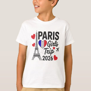 Camiseta Chicas Sassy París Viaje Vacaciones 2026 Reunión d