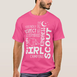 Camiseta Chicas Scout Camping Adventure Scout Troop Cookie