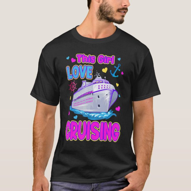 Camiseta Chicas se fueron de viaje en crucero (Anverso)