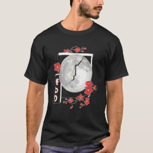 Camiseta Chicas separados por lunas estéticas japonesas sua