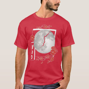 Camiseta Chicas separados por lunas estéticas japonesas sua