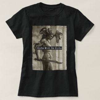 Camiseta Chicas Serán Chicas Medusa Feminista