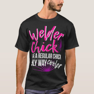 Camiseta Chicas soldadoras Mamá Divertida Soldando mujeres