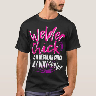 Camiseta Chicas soldadoras Mamá Divertida Soldando mujeres