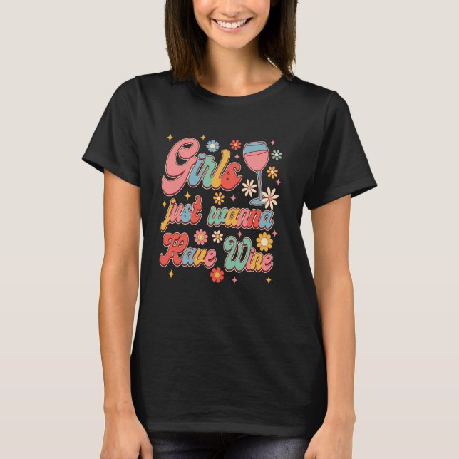 Camiseta Chicas Solo Quieren Tener Bacheloret De Flor De Vi (Anverso)
