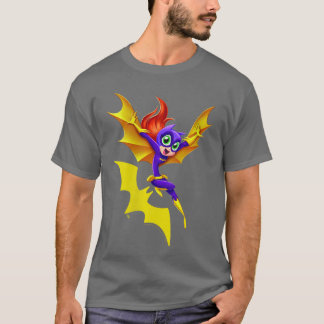 Camiseta Chicas Super Heroínas de DC Comics Batgirl cuello