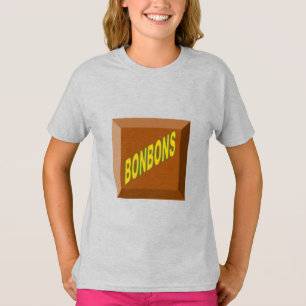 Camiseta Chicas T-Shirt ash CHOCOLAT BONBONS