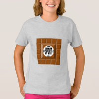Chicas T-Shirt ash CHOCOLAT SPORT