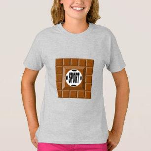 Camiseta Chicas T-Shirt ash CHOCOLAT SPORT