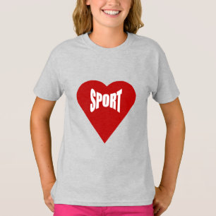 Camiseta Chicas T-Shirt ash LOVE SPORT