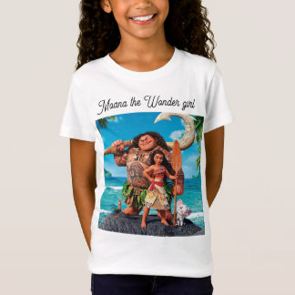 Camiseta Chicas T-Shirt moana el chica milagroso
