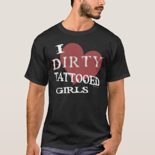 Camiseta Chicas tatuados sucios (oscuros)