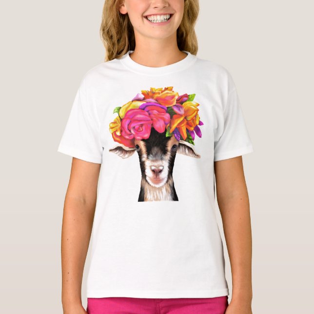 Camiseta Chicas Tee Posey la Cabra (Anverso)