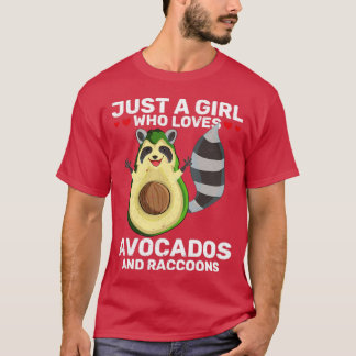 Camiseta Chicas Trash Panda Mujeres Aguacate Selva Raco