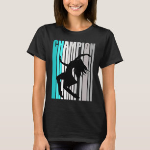 Camiseta Chicas Turquesa campeona de danza musical