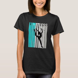 Camiseta Chicas Turquesa Gimnasia Rítmica Sin Límites Palab