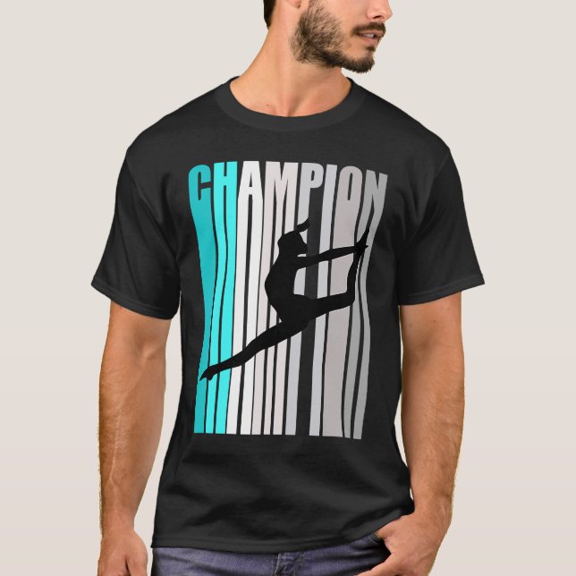 Camiseta Chicas Turquoise Dance Champions Dance Team (Anverso)