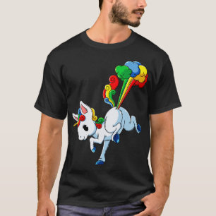 Camiseta Chicas Unicornios Fart Rainbow Magic Wo