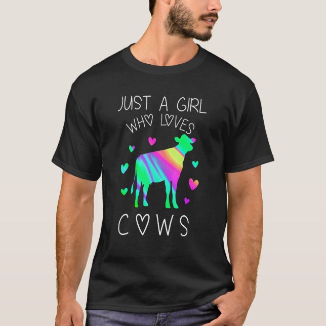 Camiseta Chicas Vaca Vaca Para Chicas Vaca (Anverso)