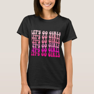 Camiseta Chicas Vamos Despedida de Soltera Retro Fiesta Nup