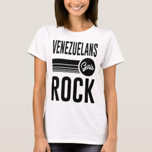 Camiseta chicas venezolanos rocas