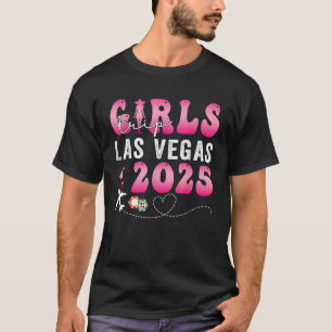 Camiseta Chicas viajan a Las Vegas 2025 USA Summer Vacation
