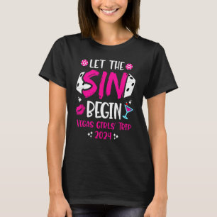 Camiseta Chicas Viajando Las Vegas - Las Vegas 2024 - Las V