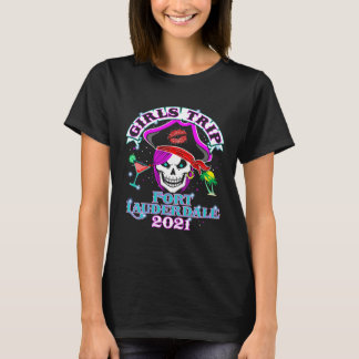 Camiseta Chicas Viaje a Ft Lauderdale 2021 Fiesta de Desped