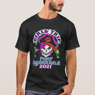 Camiseta Chicas Viaje a Ft Lauderdale 2021 Fiesta de Desped