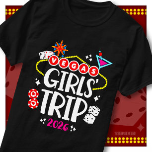 Camiseta Chicas Viaje a Las Vegas 2026 Grupo de Fiesta Dive
