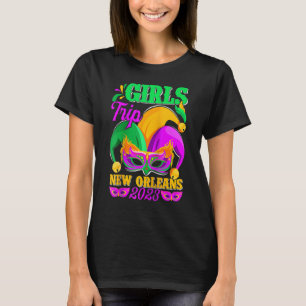 Camiseta Chicas Viaje a Nueva Orleans 2023 Divertido Jester
