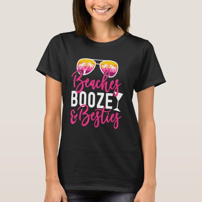 Camiseta Chicas Viaje Chicas Fin de Semana Amigos Bebe Booz (Anverso)