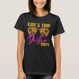 Camiseta Chicas Viaje Destin Florida 2024 Combinando Solter