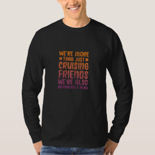 Camiseta Chicas Viaje en crucero Amigos vacaciones en cruce