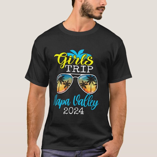 Camiseta Chicas Viaje en Napa Valley 2024 Fines de Semana d (Anverso)