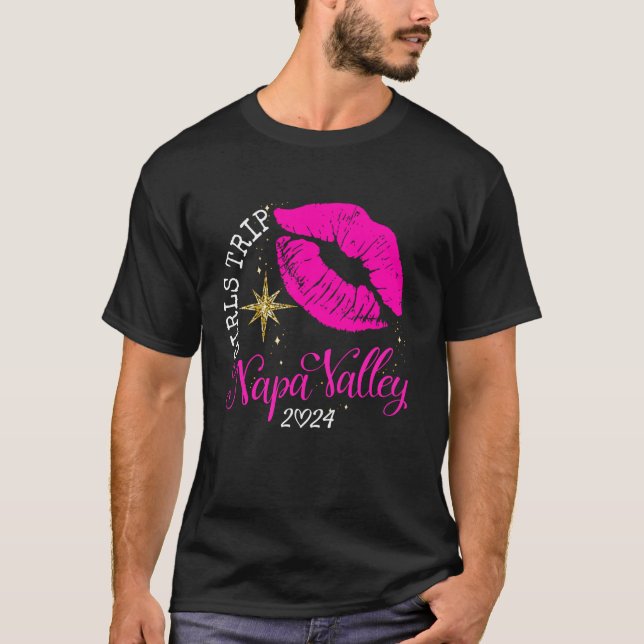 Camiseta Chicas Viaje en Napa Valley 2024 Fines de Semana d (Anverso)