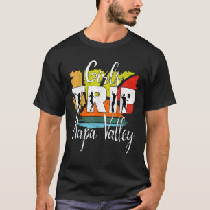 Camiseta Chicas Viaje Valle de Napa Mujeres Despedida de So