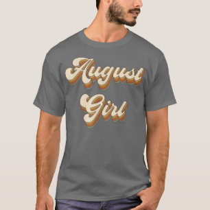 Camiseta Chicas Vintage Boho August Chica Cute niños Bi