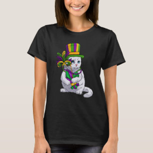 Camiseta Chicas Y Mujeres Del Gato Mardi Gras