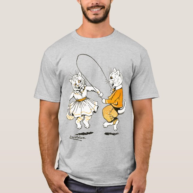 Camiseta Chicas y niños, Louis Wain (Anverso)