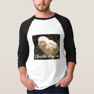 Camiseta Chick04, polluelos me cavan