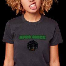 Chick Afro - Bella negra+Canvas para mujeres delga