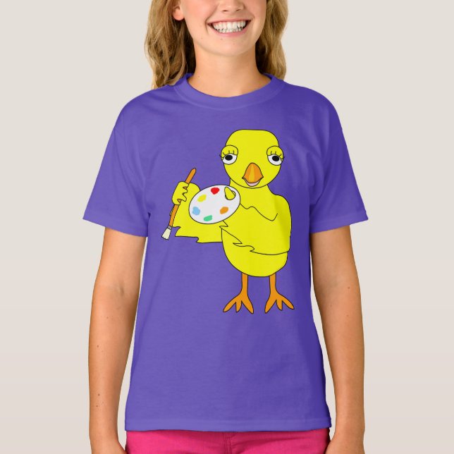 Camiseta Chick artístico (Anverso)